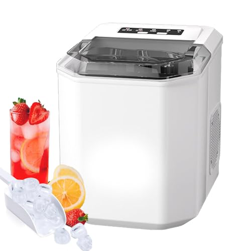 Fabricadora de hielo para encimera 26 lb 24H miniatura 1