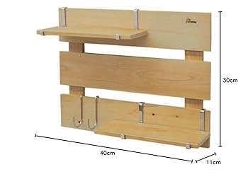 Amazon.co.jp: 【幅40cm×3段タイプ】 すのこ 壁掛け 壁面収納 壁