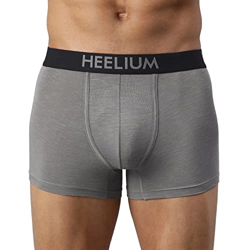 Image of HEELIUM Bamboo Underwear Trunk for Men | 3X Softer Than Cotton & Odour Free | Stretchy Fabric & Durable Waistband