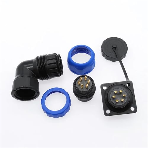 Conector SP20 de 12 pines y codo de 90° para proteger sus cables 5