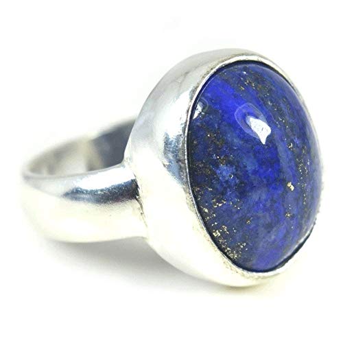 Bague homme lapis lazuli naturel en argent sterling à offrir pour marquer un moment précieux