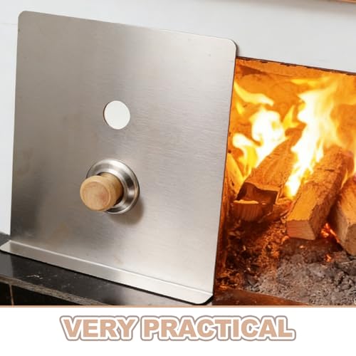 Écran thermique poêle à bois SOIMISS contre la perte de chaleur - 4
