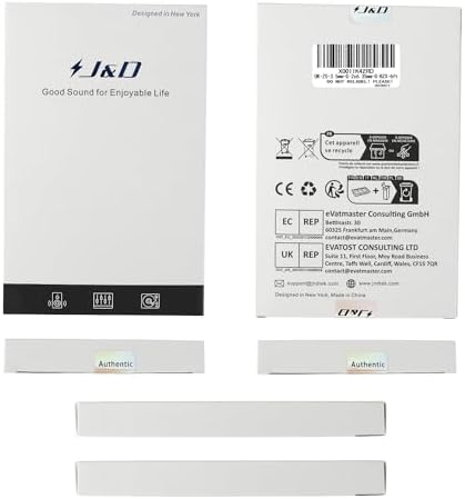 J&D 3,5 mm do 2 x 6,35 mm, pozłacany rozdzielacz kabli Audiowave 3,5 mm 1/8 cala TRS męski do 2 x 6,35 mm 1/4 cala TS męski rozdzielacz kabli mono z obudową PCW i nylonową plecionką, 6 stóp