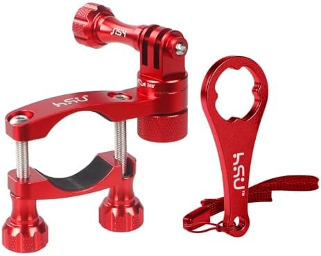 HSU 0.6โ-1.3โ Aluminum Bike/Motorcycle Handlebars, 360ยฐ Rotation Seat Post