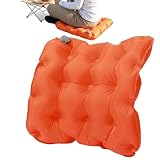 Cuscino gonfiabile per aereo, grande, 48 x 48 cm, ergonomico e