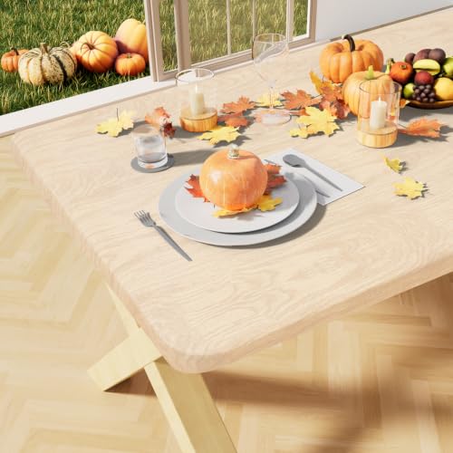 misaya Rectangle Elastic Fitted Tablecloth for 6 Foot Tables by misaya - Used condition - US$14.79
