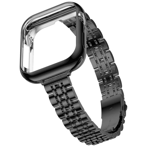 iiteeology �X�������^���o���h Apple Watch�o���h�V���[�Y11-10�ɑΉ� ���f�B�[�X ���^�X�e�����X�X�`�[���o���h �o���p�[�P�[�X�t�� iWatch�o���h42mm�p �u���b�N