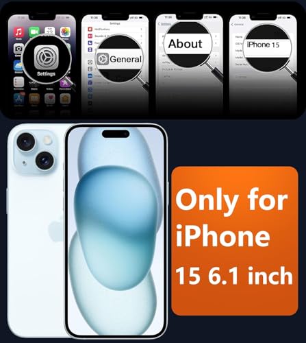 Image of FNTCASE for iPhone 15 Phone Case: Strong Magnetic Slim Matte Protective Case with Kickstand | Shockproof Drop Full Protection Anti-Fingerprint Thin Translucent Frosted Cover(Green)