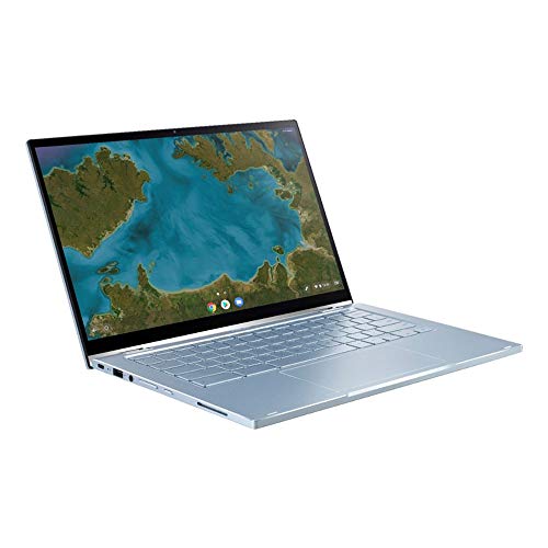 Asus 2021 Chromebook 14 Inch Touchscreen 2-In-1 Laptop, Fhd 1080P Display, Backlit Kb, Intel Core M3-8100Y Up To 3.4Ghz, 4Gb Lpddr3 Ram, 64Gb Emmc, Chrome Os + Nexigo 128Gb Microsd Card Bundle #TOP4