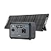 OUKITEL P800 Tragbare Powerstation 800 W, Solargenerator mit Solarpanel 100W, 512 Wh LiFePO4 Akku, Generator für USB A, C Ausgang, 1600 W Spitzenleistung, Schnellladung für Camping, Reise, Outdoor