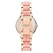 Anne Klein Women's Resin Bracelet Watch, Light Pink/Rose