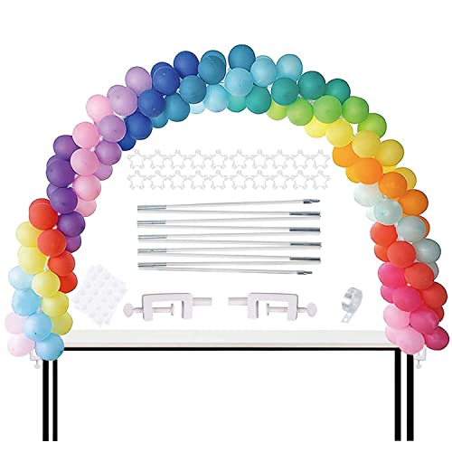 PILIN Kit arco palloncino bianco per diverse dimensioni del...