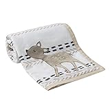 Lambs & Ivy Meadow Blanket, Cream