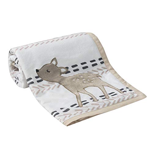 Lambs & Ivy Meadow Blanket, Cream