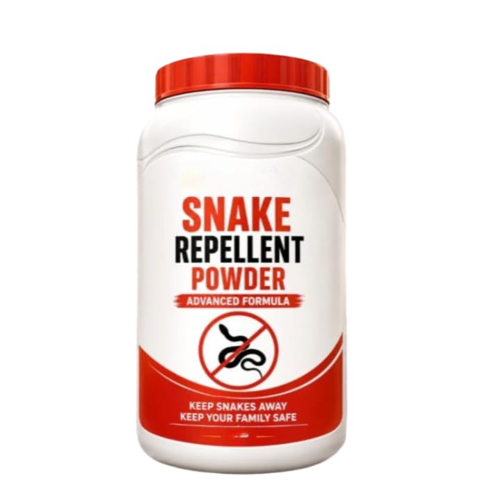 Snake Repellent Powder, 250g, for Indoor and Outdoor Use, Long-Lasting Deterrent Formula, Easy-to-Apply Pest Control, Home Garden Farm Warehouse Protection (White, 1)-image-43