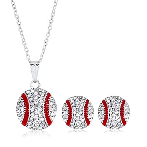 Baseball Earrings for Women Baseball Mom Accessories Essentials Game Day Fan Gifts Lightweight Sports Stud Earrings Jewelry Game Day Shirts Women