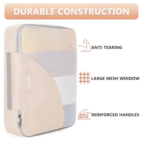 Olarhike 8 Pieces Packing Cubes For Travel thumb #2