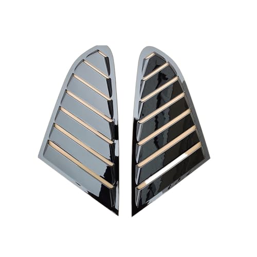 Becquet latéral de voiture A5 4 portes noir pour berline 2008-2015