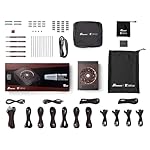 Seasonic Prime TX-1600 Noctua Edition, Ultra-Quiet Fully Modular 1600W 80 Plus Titanium Efficiency ATX 3.1 PC Power Supply (Black/Brown) with US AC Power Cord - Image 3