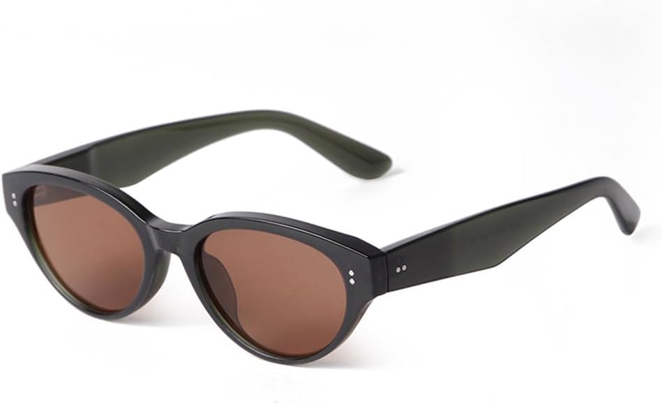MUTYNE Vintage Women Cateye Sunglasses Lady Retro Cat Eye Sun Glasses Transparent Eyewear for Female