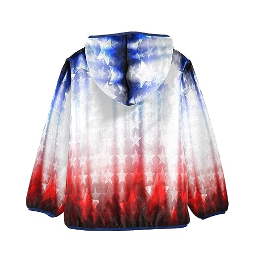 Independence Day USA Toddler Jackets Boys Winter Outerwear Kids 3T-10T2