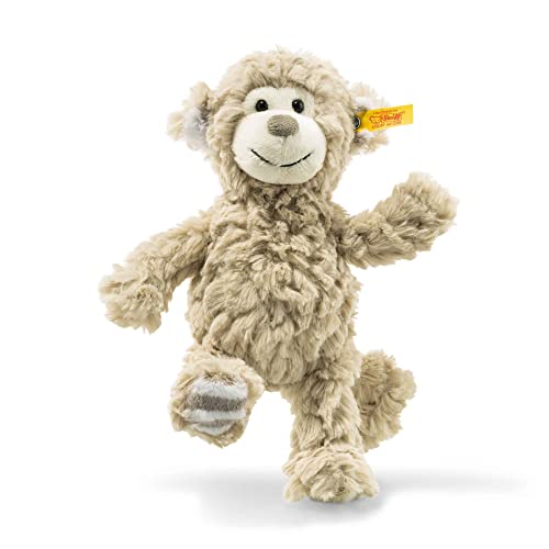 Steiff Bingo AFFE - 20 cm - Kuscheltier für Kinder - Plüschaffe - weich & waschbar - beige (060274)