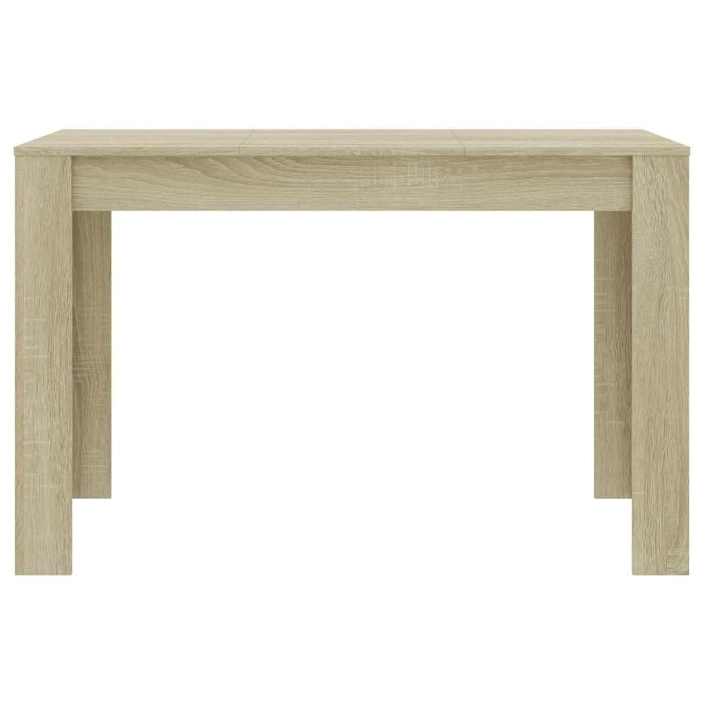 Stół do jadalni Sonoma z drewna dębowego, 120 x 60 x 76 cm, stół do kuchni i jadalni, łatwa w pielęgnacji powierzchnia, stabilna podstawa, nowoczesny i nie zajmuje dużo miejsca