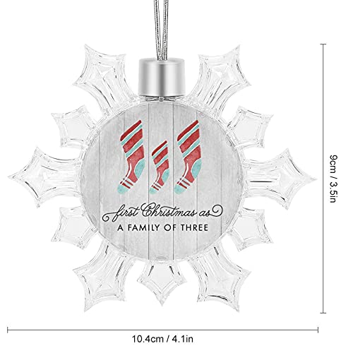 Igoga Sports F36-SDGJ_9X10.5CM-02 First Christmas As A Family Of Three 2021 thumb #1