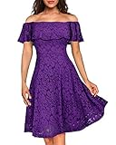 ❤Perfekt geeigent für Hochzeit, Weihnachtsparty, Familiensparty, Abschlussballds oder andere festliche Anlässe und als Brautjungfern oder als schönes Kleid für Alltag tragen.