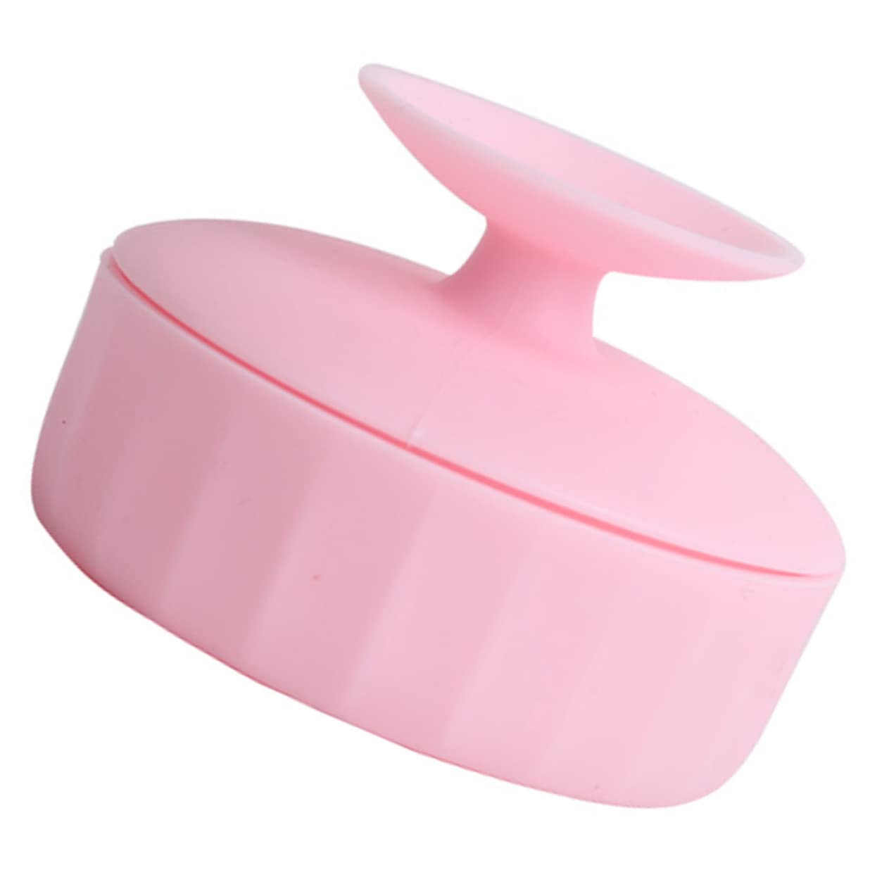 Portable Silicone Makeup Brush Cleaner Box for Dual Use Cleaning