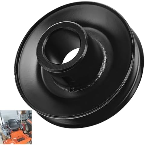 FancyTark 587537401 539114530 Pulley Compatible with Husqvarna Craftsman Poulan McCulloch Flymo WeedEater Lawn Mowers Engine, Fits Model Z 242E Z 242F Z 246 RZ4221 RZ4622 RZ5426 Cover