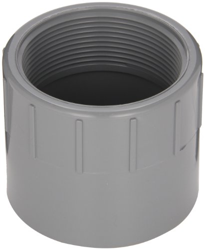 Spears 835-C Series CPVC Pipe Fitting, Adapter, Schedule 80, 1-1/2