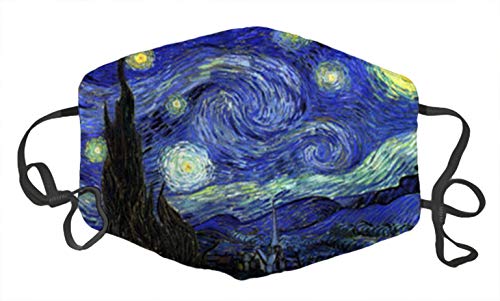 Mouth Shield Face Decoration Mask Anti-Dust Protection Scarf Outdoor Biker Riding Masks (VINCENT VAN GOGH)