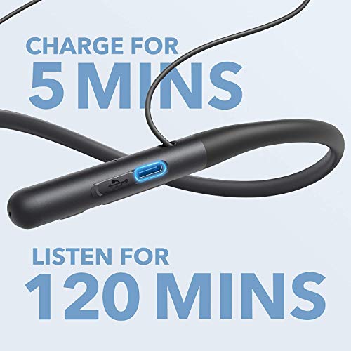 image for Soundcore Anker Life U2 Bluetooth Neckband Headphones with 24H Playtim