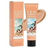 Leg Makeup Waterproof No Transfer, Full Coverage Concealer Leg Make up Cream,Body Perfector Tattoo Cover Up Makeup,Body Coverage Foundation for Legs,Even Skin Tone Daily Wear (02# Natural)