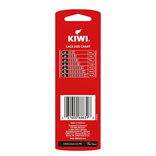 Kiwi 70432 54" White Sport Shoe Laces #TOP1