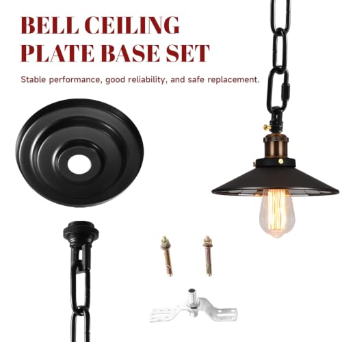 Cadena de candelabro en el techo con kit de herrajes macizos para lámparas 3