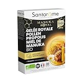 Santarome - Gelée Royale Pollen Propolis Miel de Manuka Bio - Complément alimentaire imm...
