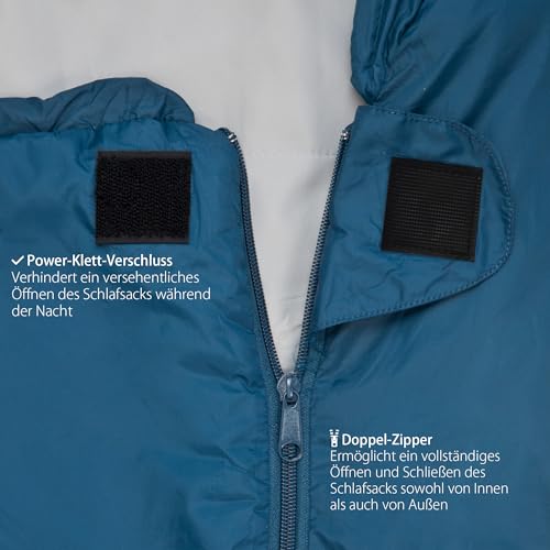 Ultraleichter Schlafsack von Outdoro mit nur 800g