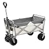 Garden Trolley Buiten Tuinwagen, Opvouwbare Draagbare Opbergtrolley Voor Kamperen/strand/reizen, 120 Kg Draagvermogen…