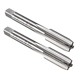 uxcell Metric Tap M12 X 1.25mm Pitch H2 Right Hand Thread Plug HSS for Threading Machine Electric Drill DIY 2pcs