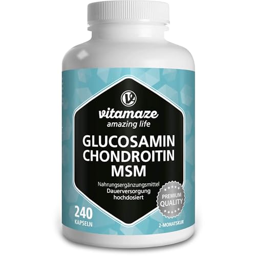 Vispura GLUCOSAMIN CHONDROITIN MSM Vitamin C 240 stk