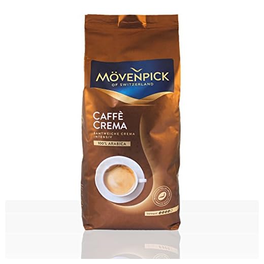 Mövenpick Caffè Crema 100% Arabica 6 x 1kg ganze Bohne