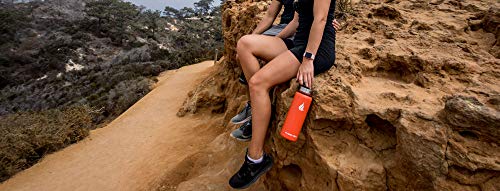 Hydro Cell Stainless Steel Triple Insulated Water Bottle, 2 Lids (64Oz 40Oz 32Oz 24Oz 18Oz 14Oz) - Metal Vacuum Flask With Modern Leakproof Sport Straw Design For Kids And Adults (Mandarin 40Oz) #TOP4