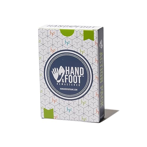 Hand & Foot Remastered Action Pack Expansion - Add Strategy and Card Twists to Game Night Fun