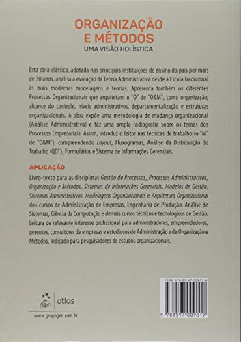 Organização e Métodos - Uma Visão Holística