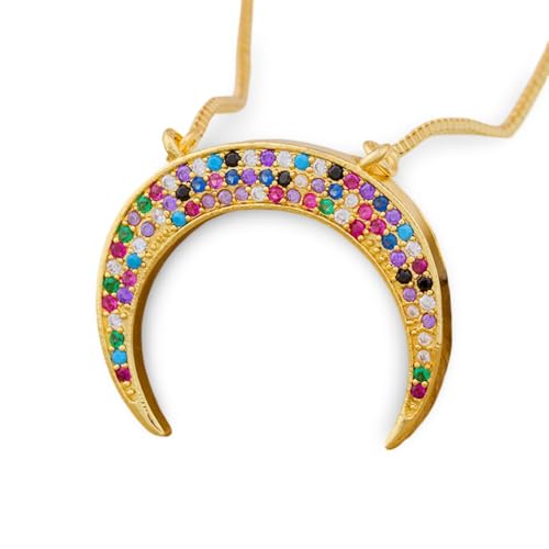 Collier pendentif en cuivre et pavé CZ pour sublimer vos tenues