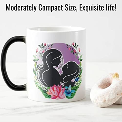 image for TANGLONG Color Changing Coffee Mugs 11oz Sublimation Mugs Magic Mug He