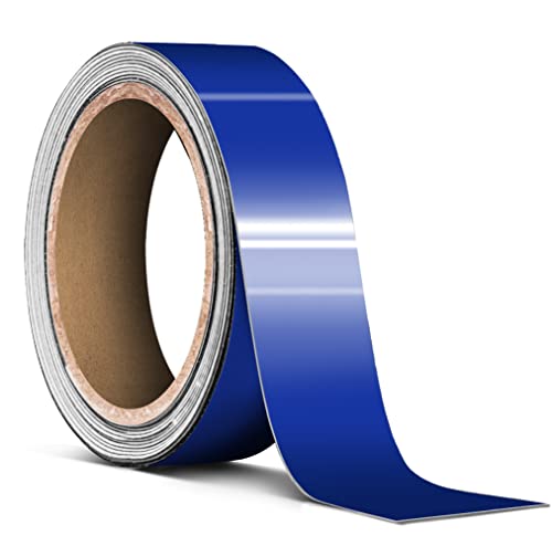 Vinyle bleu marine brillant VViViD autocollant et durable pour créer des lignes de carrosserie