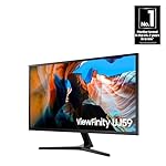 SAMSUNG 32" UJ59 Series 4K UHD (3840x2160) Computer Monitor,VA Panel, HDMI, Display Port, Eye Saver/Flicker Free Mode, FreeSync, LU32J590UQNXZA, Black - Image 2